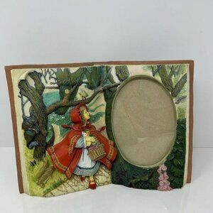 The story of little red riding hood picture frame
